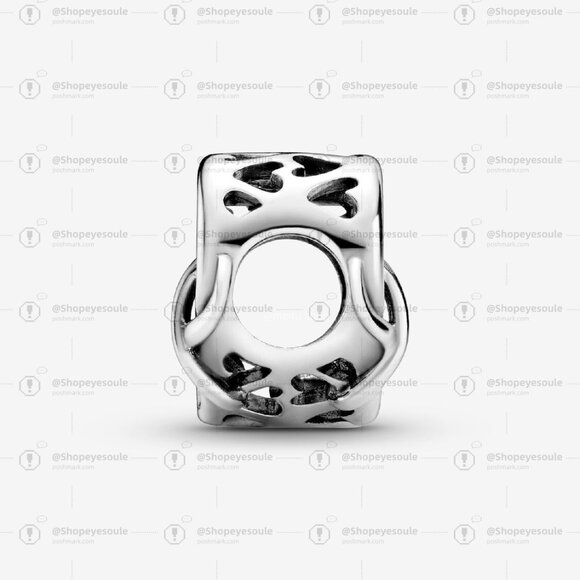 Pandora Heart and infinity sterling silver charm - Picture 3 of 6
